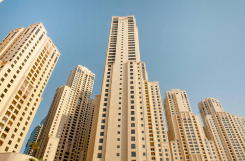 Dubai skyscrapers: Attractive real estate options for foreign buyers looking to invest in the property market.